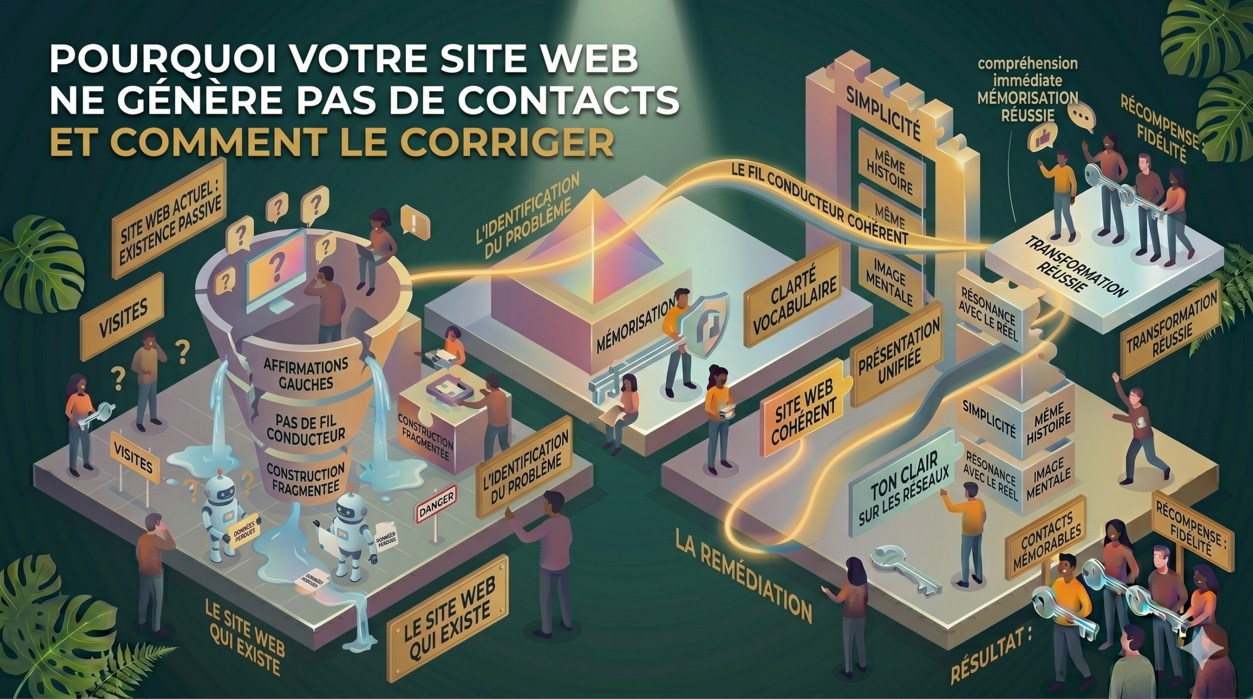 votre site web ne génère pas de contacts