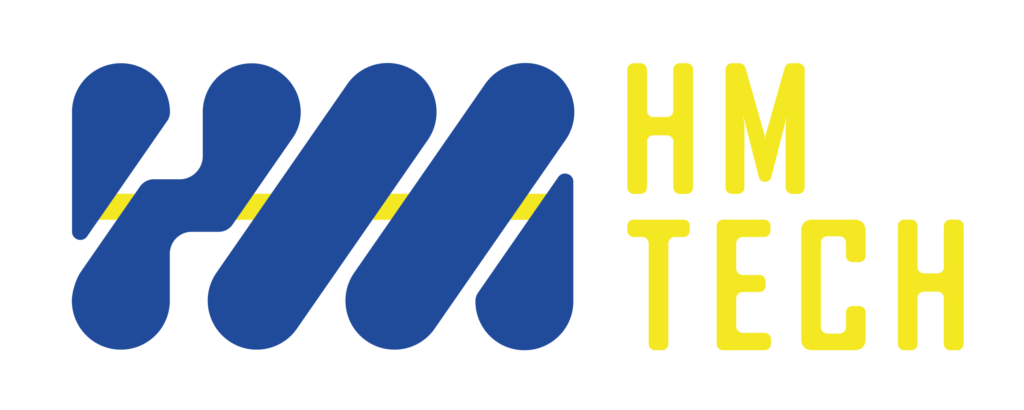 Création d'identité visuelle HM tech par New Tells Studio