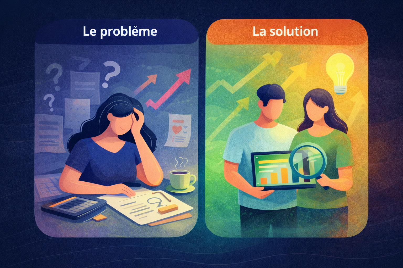Votre site internet doit parler de sproblèmes et de la solution que vous apportez