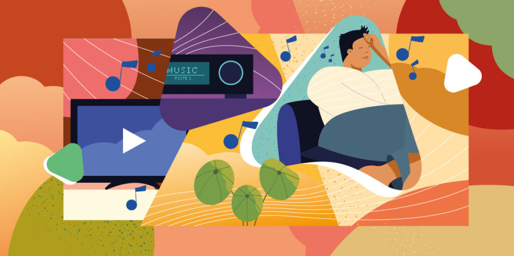 Illustration acoudesign pour la maison par New tells Studio